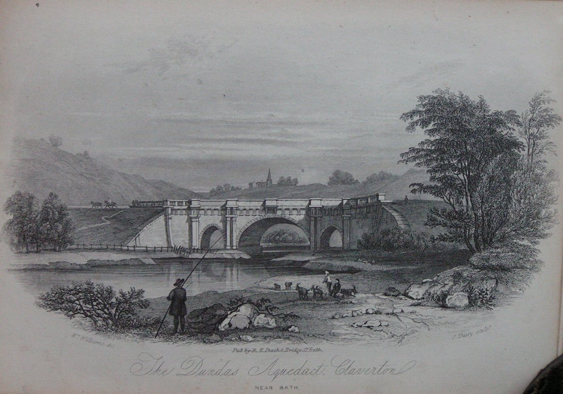 Steel Vignette - The Dundas Aqueduct, Claverton Near Bath - Shury